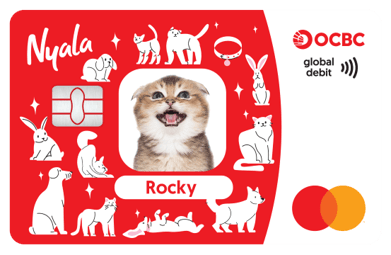 Contoh Desain Kartu Pet Card OCBC
